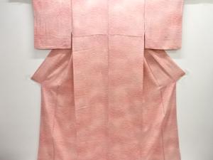 芝草模様付け下げ小紋着物